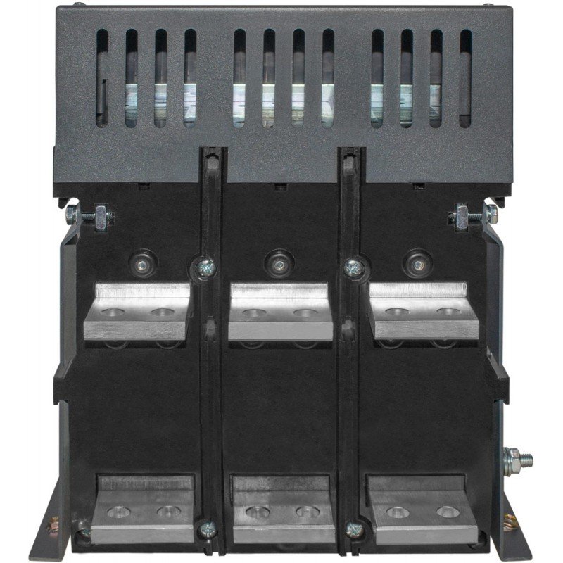 Повітряний автоматичний вимикач e.industrial.acb.1600F.1250, стаціонарний, 0,4кВ, 3Р, електронний розчіплювач, мотор-привід та РН