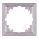 Рамка e.lux.10024L.1.fr.aluminium 1-містна, "алюміній"