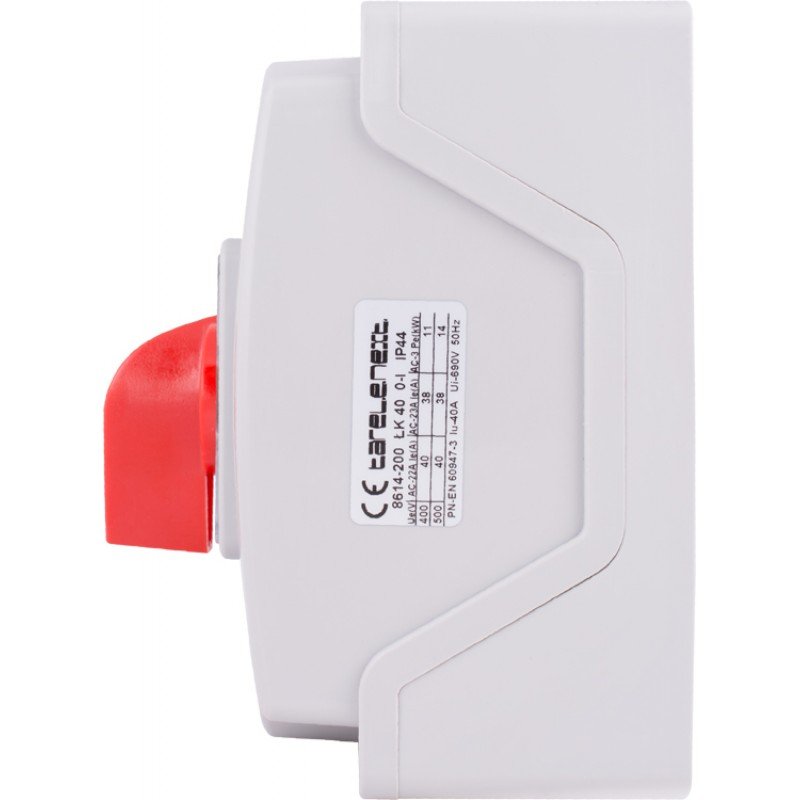Пакетний перемикач LK40/2.211-ОВ/45 в корпусі, 3p, 0-1, 40А, IP44