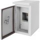 Корпус e.mbox.stand.n.04.z металевий, під 4мод., герметичний IP54, навісний, з замком