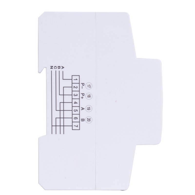 Лічильник трифазний e.control.w08 10(100)А електронний клас 1.0 (некомерц.) RS485