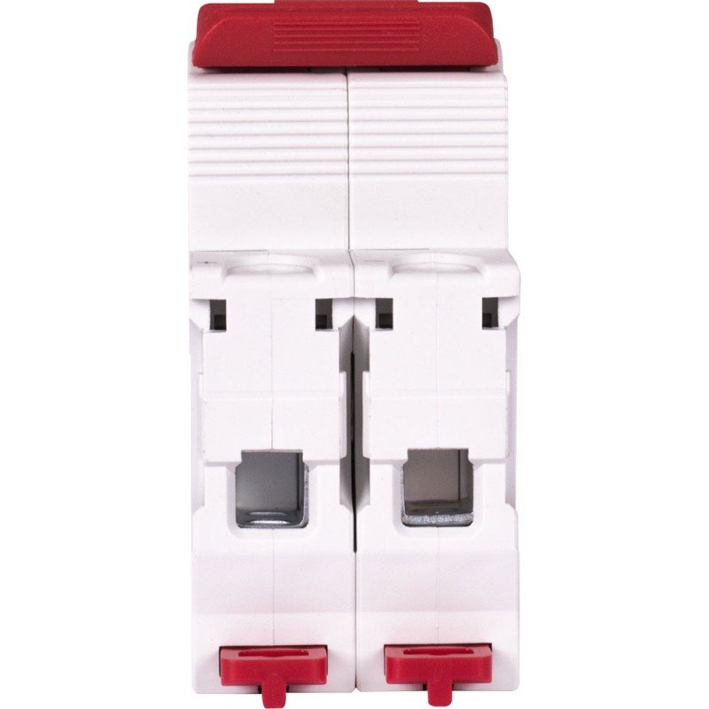 Модульний автоматичний вимикач e.mcb.stand.60.DC.2.C50, 2р, 50А, C, 6кА, DC