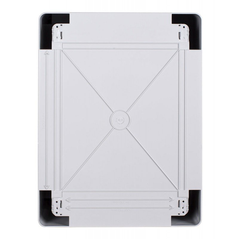 Корпус з ABS-пластику e.plbox.pro.p.50.35.22 з непрозорими дверцятами 500x350x220мм ІР65