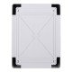 Корпус з ABS-пластику e.plbox.pro.p.50.35.22 з непрозорими дверцятами 500x350x220мм ІР65