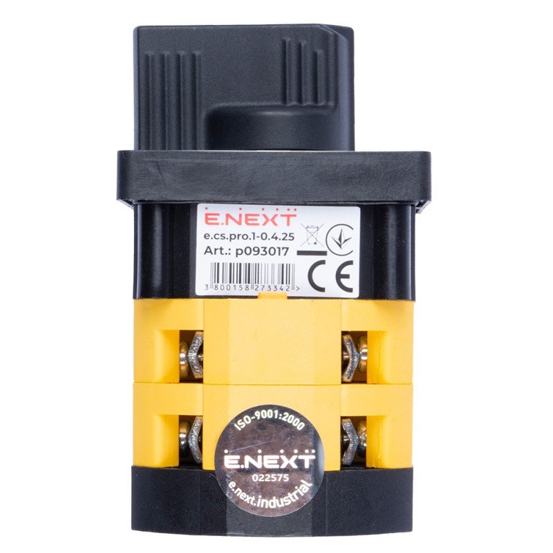 Пакетний вимикач e.cs.pro.1-0.4.25, (1-0), 4p, 25A