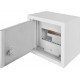Корпус e.mbox.stand.n.06.z металевий, під 6 мод., навісний, з замком