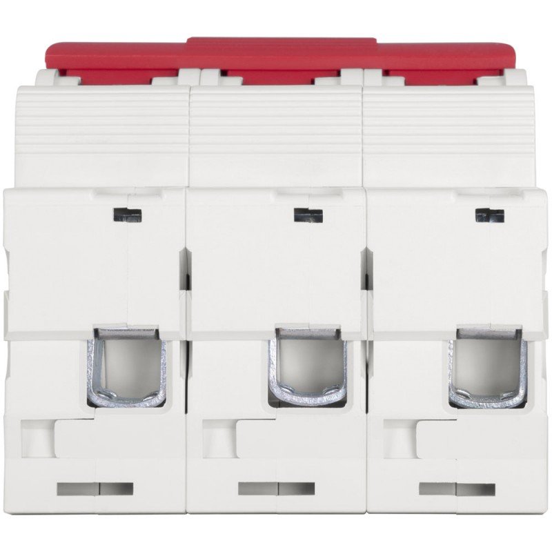 Модульний автоматичний вимикач e.mcb.stand.100.3.D63, 3р, 63А, D, 10кА