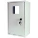 Корпус e.mbox.stand.n.f1.0.z металевий, під 1-ф. лічильник, порожня, навісний, з замком