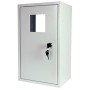 Корпус e.mbox.stand.n.f1.0.z металевий, під 1-ф. лічильник, порожня, навісний, з замком