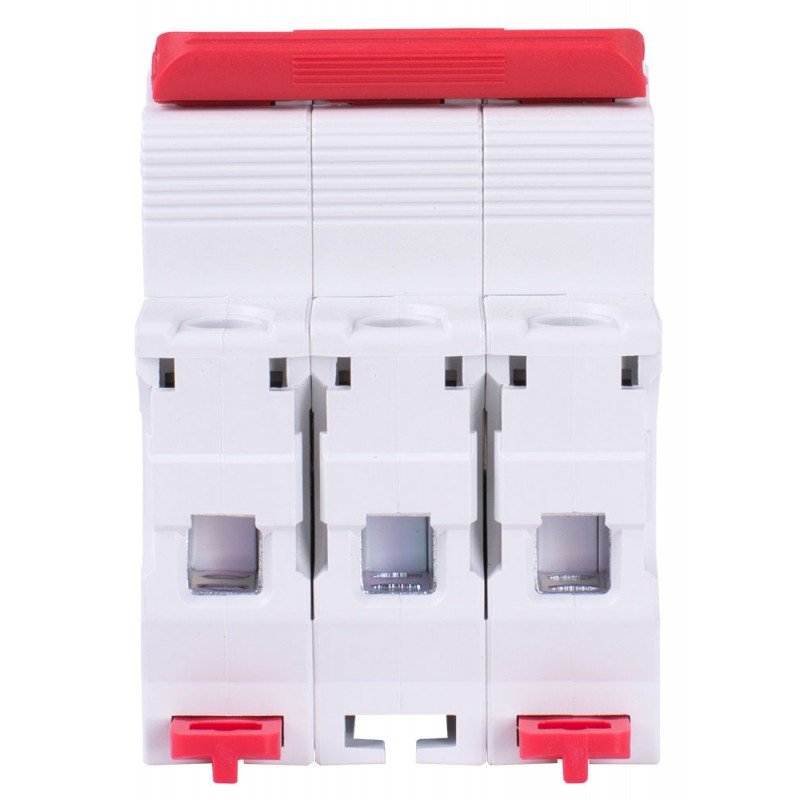 Модульний автоматичний вимикач e.mcb.stand.60.3.D20, 3р, 20А, D, 6кА