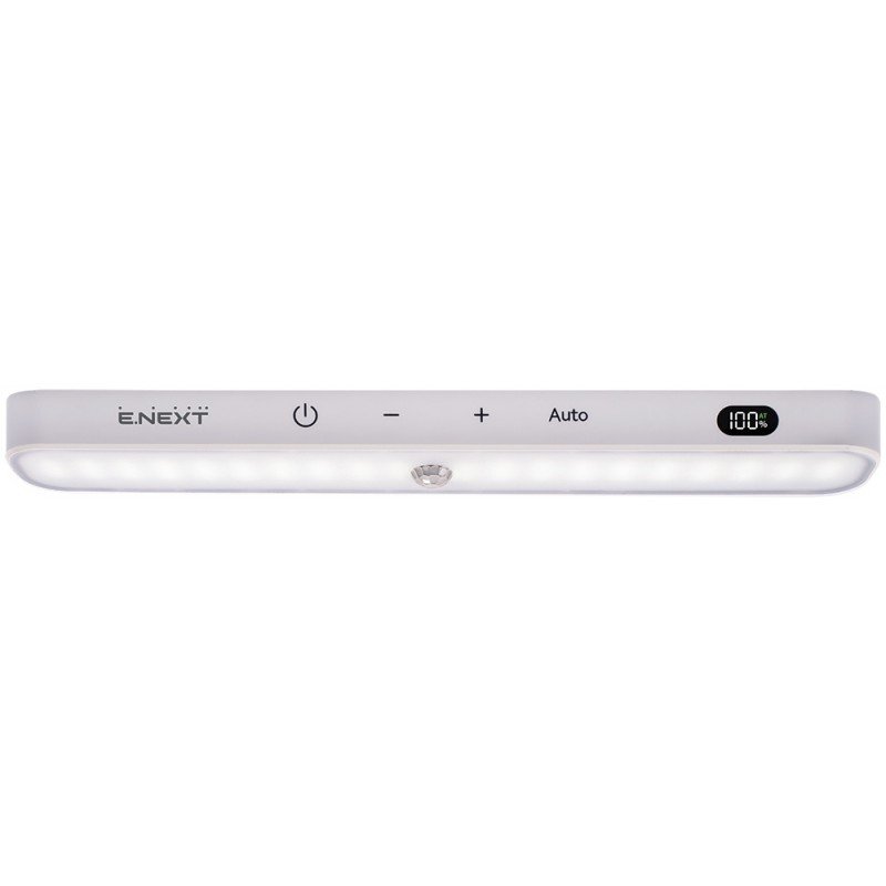 Світильник акумуляторний e.LED.accum.pro.2w.pir 2Вт, датчик руху, димуваня, сенсорне керування, 4/42 години, 6000К