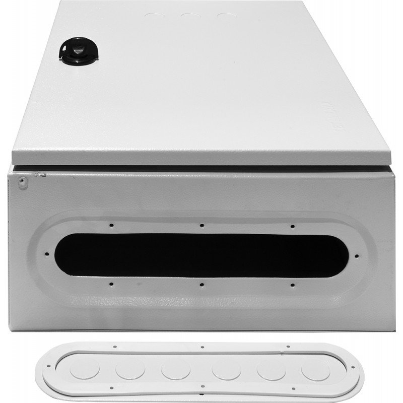 Корпус металевий e.mbox.industrial.n.36z IP41, навісний, на 36 модулів