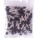 Ізольований наконечник втулковий e.terminal.stand.e4018.black 4,0 кв.мм, чорний, 100шт