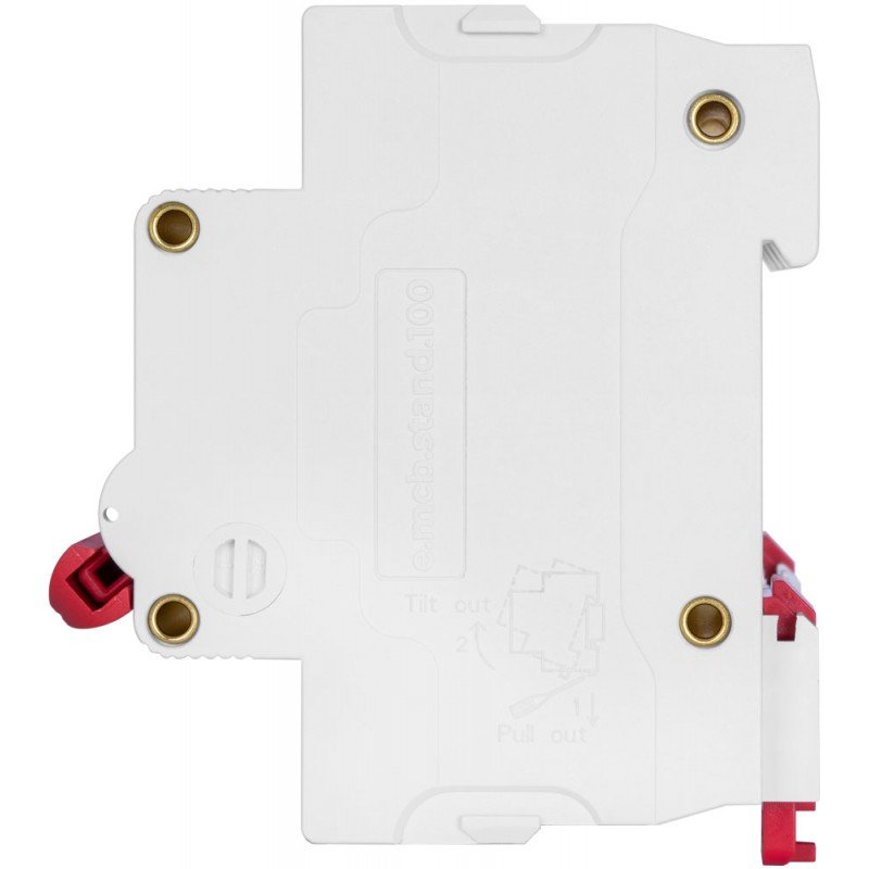 Модульний автоматичний вимикач e.mcb.stand.100.4.C80, 4р, 80А, C, 10кА