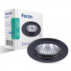Вбудований світильник Feron DL10 чорний