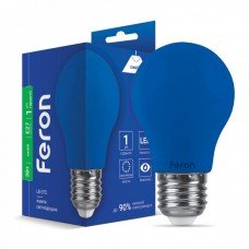 Світлодіодна лампа Feron LB-375 3 E27 синя
