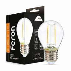 Світлодіодна лампа Feron LB-61 2 E27 2700K