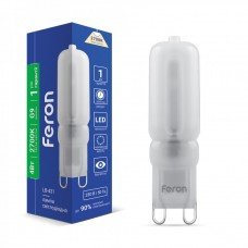 Світлодіодна лампа Feron LB-431 4 G9 2700K