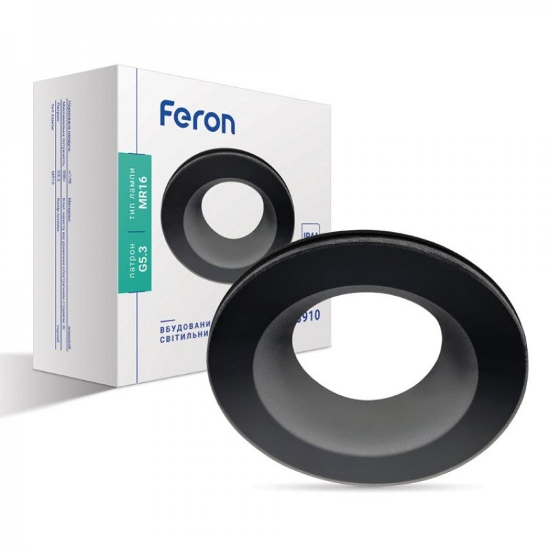 Вбудований світильник Feron DL8910 чорний