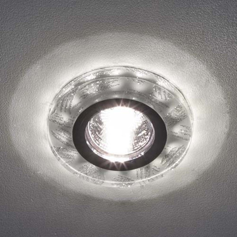 Вбудований світильник Feron 8686-2 з LED підсвічуванням