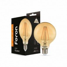 Світлодіодна лампа Feron LB-163 G95 золото