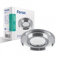 Вбудований світильник Feron 8060-2 срібло срібло