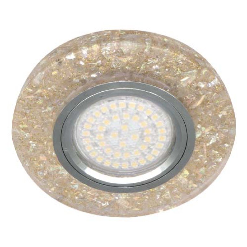 Вбудований світильник Feron 8585-2 з LED підсвічуванням