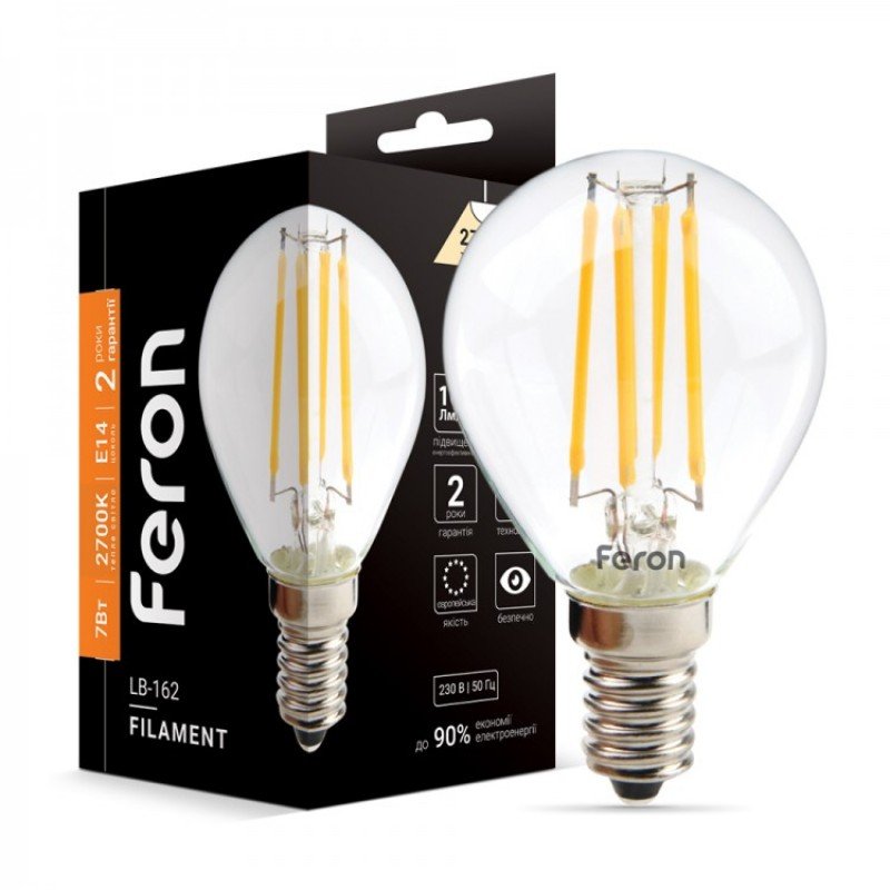 Світлодіодна лампа Feron LB-162 7 E14 2700K