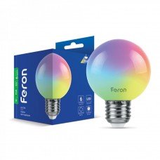 Світлодіодна лампа Feron LB-378 1 E27 RGB
