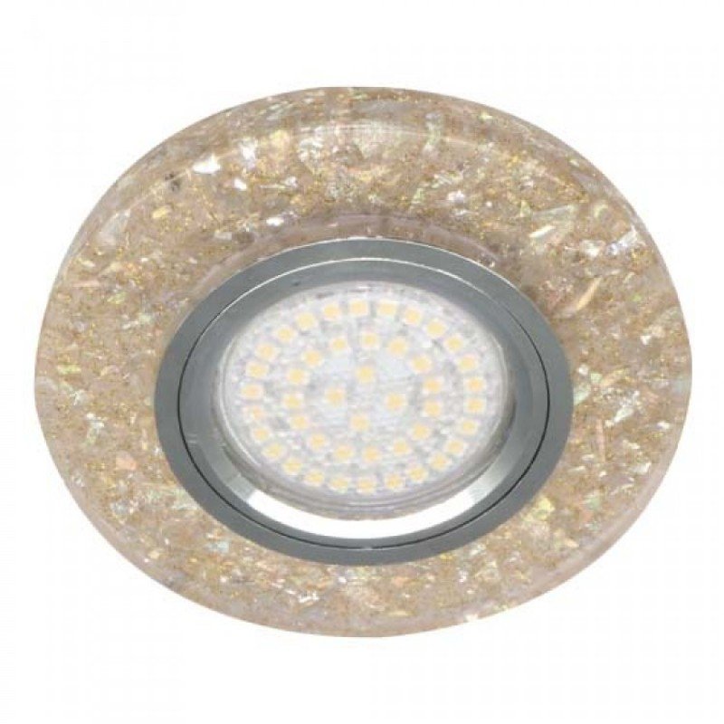 Вбудований світильник Feron 8585-2 з LED підсвічуванням