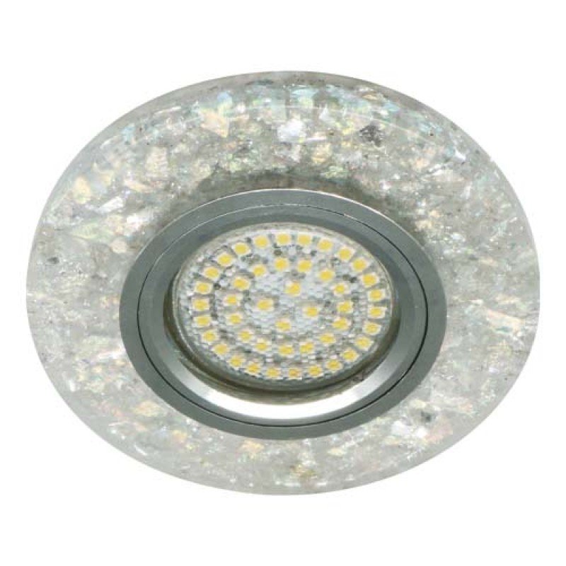 Вбудований світильник Feron 8585-2 з LED підсвічуванням