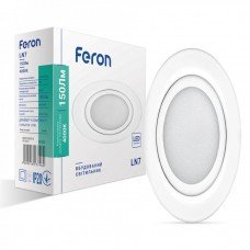 Світлодіодний світильник Feron LN7 3W білий