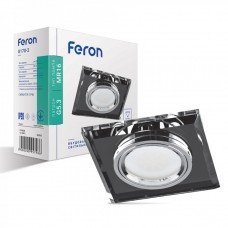 Вбудований світильник Feron 8170-2 сірий срібло
