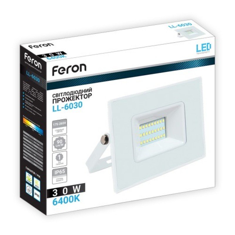 Світлодіодний прожектор Feron LL-6030 30W