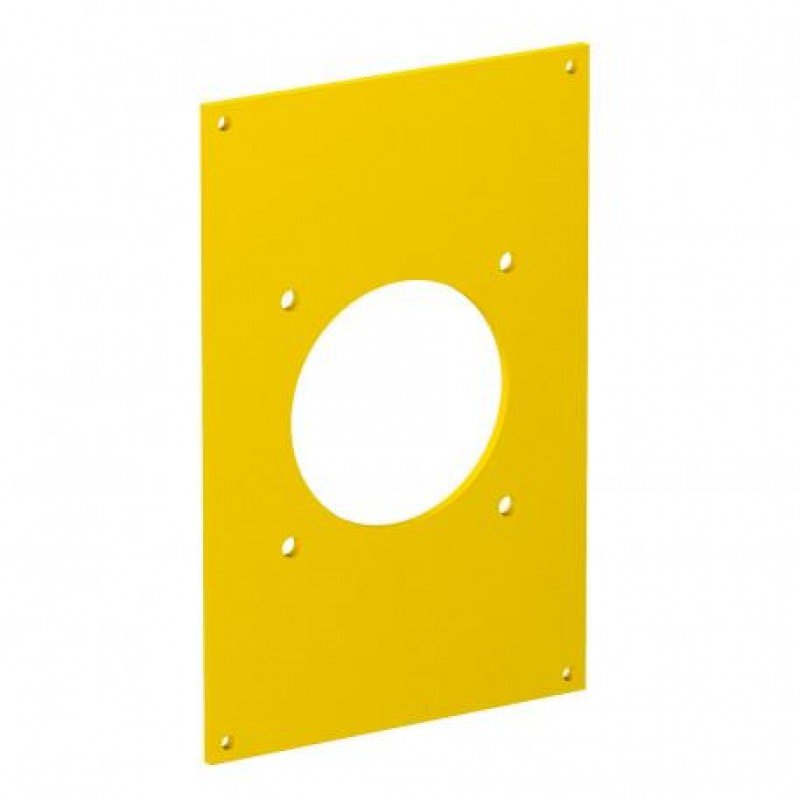 Рамка-супорт VHF для установки пристрою 1x CEE, жовта / ПА