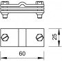 Затискач заземлення, для провода плаского FT (40-60 мкм)