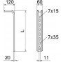 Підвісний кронштейн TP 445мм, FS (18-22 мкм)
