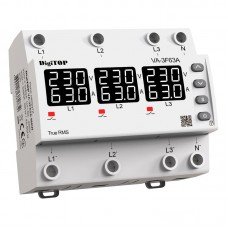Реле напруги з контролем струму – VA-3F63A M6W