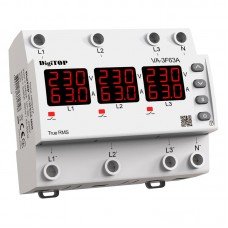 Реле напруги з контролем струму – VA-3F63A M6R