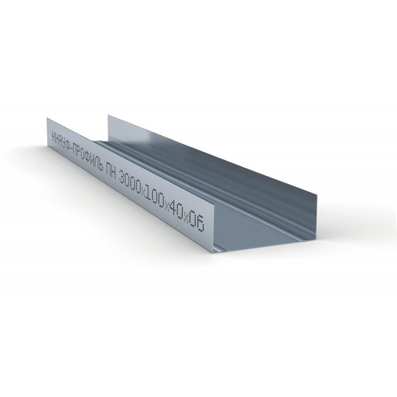 Профіль КНАУФ UW-75 4 м (0,60 мм)