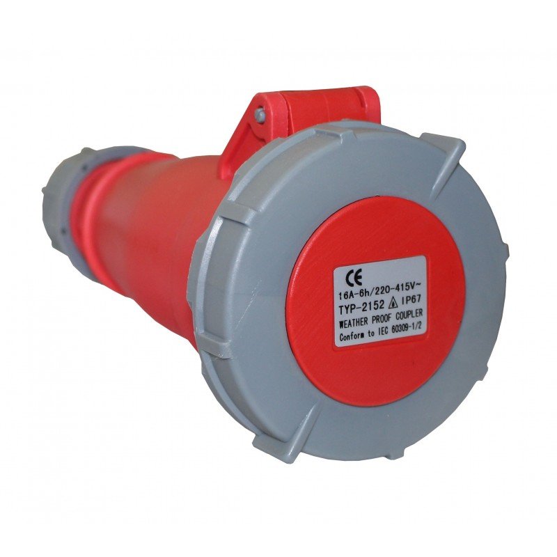 Розетка 2152 PRO переносна 3Р+PЕ+N 16А 380В IP67 TNSy