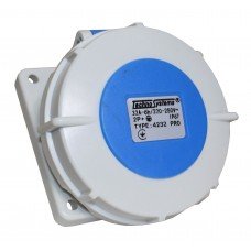 Розетка 4232 PRO прихована 2Р+PЕ 32А 220В IP67 TNSy