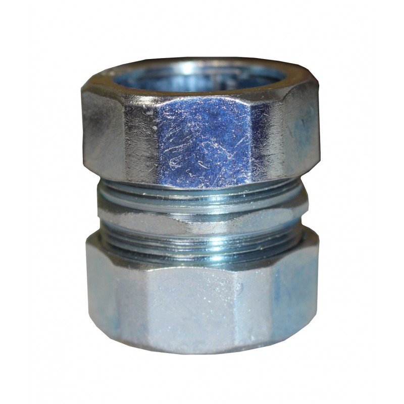 Муфта з'єднувальна МЗМт20 IP54 для металорукава-труба 20-21мм(3/4") цинковий