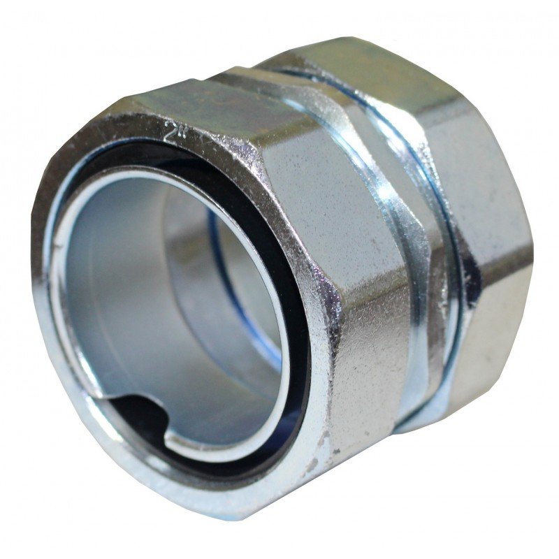 Муфта з'єднувальна МЗМт50 IP54 для металорукава-труба 50мм(2") цинковий