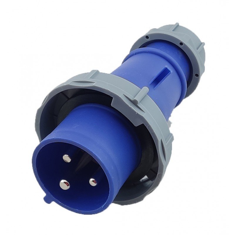 Вилка 0232 PRO переносна 2Р+PЕ 32А 220В IP67 TNSy