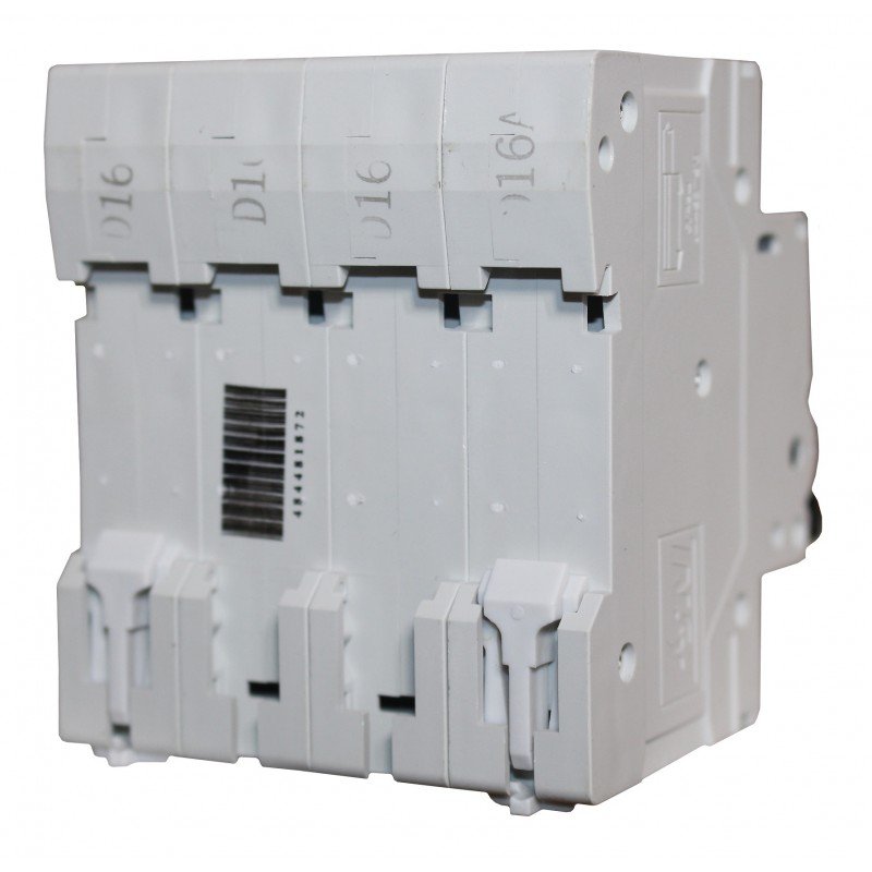 Автоматичний вимикач ВА18-60 4Р 16А 6кА х-ка D TNSy