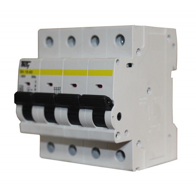 Автоматичний вимикач ВА18-60 4Р 20А 6кА х-ка C TNSy