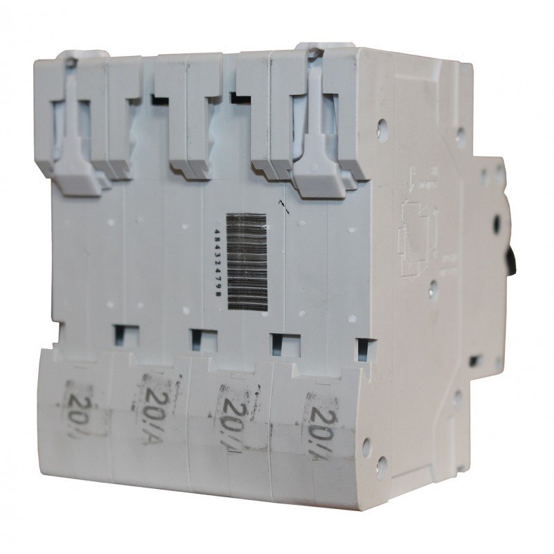 Автоматичний вимикач ВА18-60 4Р 20А 6кА х-ка C TNSy