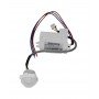 Датчик руху ДР B01M. 100Вт. 120гр. 2-10м. IP65/IP20 вбудований