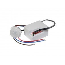 Датчик руху ДР B01M. 100Вт. 120гр. 2-10м. IP65/IP20 вбудований